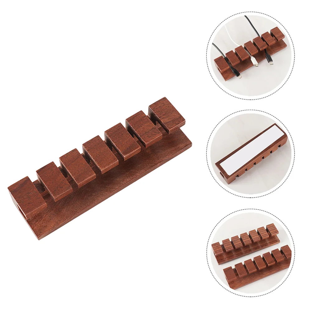 Cable Manager Wire Holders for Cords Natural Wood Organizers Ethernet System Home Management Clip Walnut
Cable Manager Wire Holders for Cords Natural Wood Organizers Ethernet System Home Management Clip Walnut
