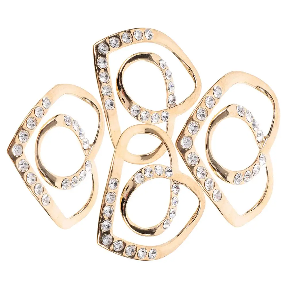 4 Pcs Clothes Corner Silk Scarf Buckle Tops Rings Shirt Clip Replaceable Zinc Alloy Clothing Miss Holder
4 Pcs Clothes Corner Silk Scarf Buckle Tops Rings Shirt Clip Replaceable Zinc Alloy Clothing Miss Holder