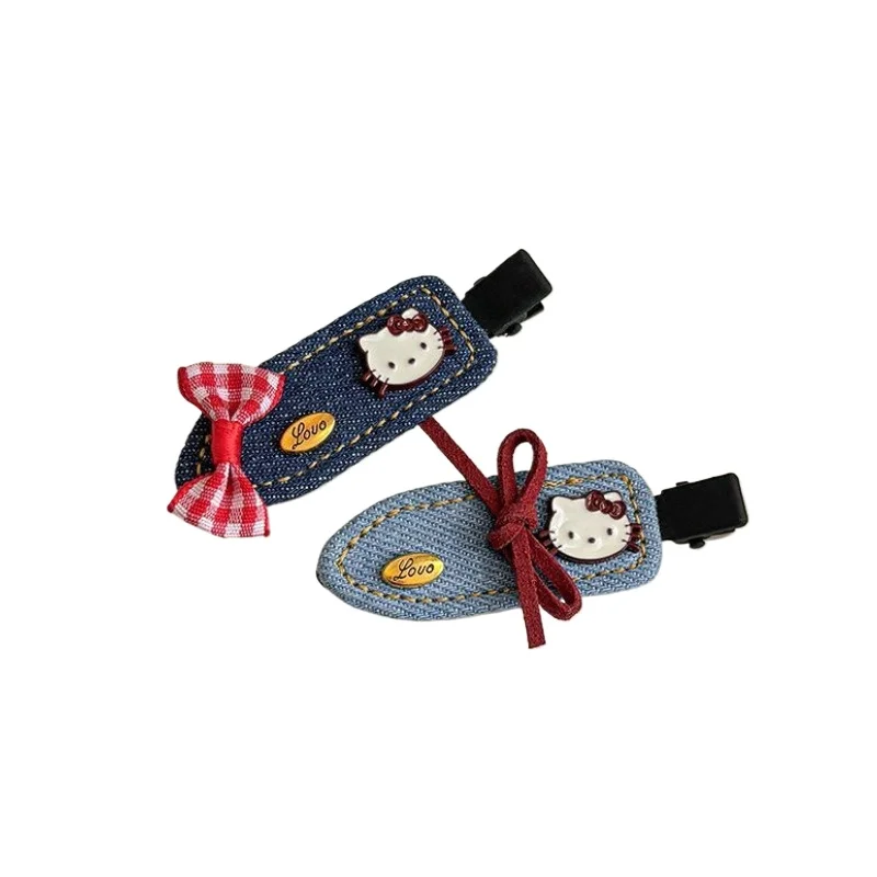 Kawaii Sanrio Hello Kitty Cute Cartoon Side Hair Clip Fashion Hair Clip Cool Girl's Hair Accessories Gift for My Bestie
Kawaii Sanrio Hello Kitty Cute Cartoon Side Hair Clip Fashion Hair Clip Cool Girl's Hair Accessories Gift for My Bestie