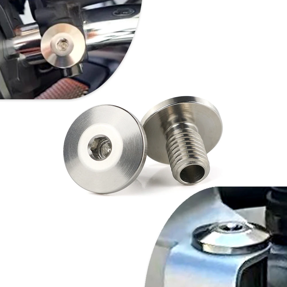 2PCS Universal M10*1.25 Motorcycle Mirror Hole Plug Screw Bolts Fit For Yamaha Honda Kawasaki Suzuki BMW Triumph Aprilia Ducati
2PCS Universal M10*1.25 Motorcycle Mirror Hole Plug Screw Bolts Fit For Yamaha Honda Kawasaki Suzuki BMW Triumph Aprilia Ducati