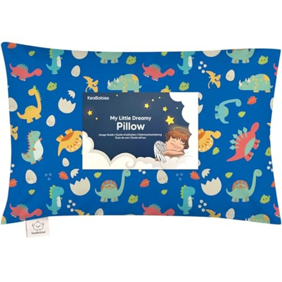Toddler Pillow with Pillowcase - 13x18 My Little Dreamy Travel Bed Pillows for Sleeping, Organic Cotton Small Pillowcase, Soft
Toddler Pillow with Pillowcase - 13x18 My Little Dreamy Travel Bed Pillows for Sleeping, Organic Cotton Small Pillowcase, Soft