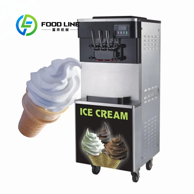 Customized Commercial Automatic 3 Flavor Soft Ice Cream Machine Vending Equipment Made in China
Customized Commercial Automatic 3 Flavor Soft Ice Cream Machine Vending Equipment Made in China