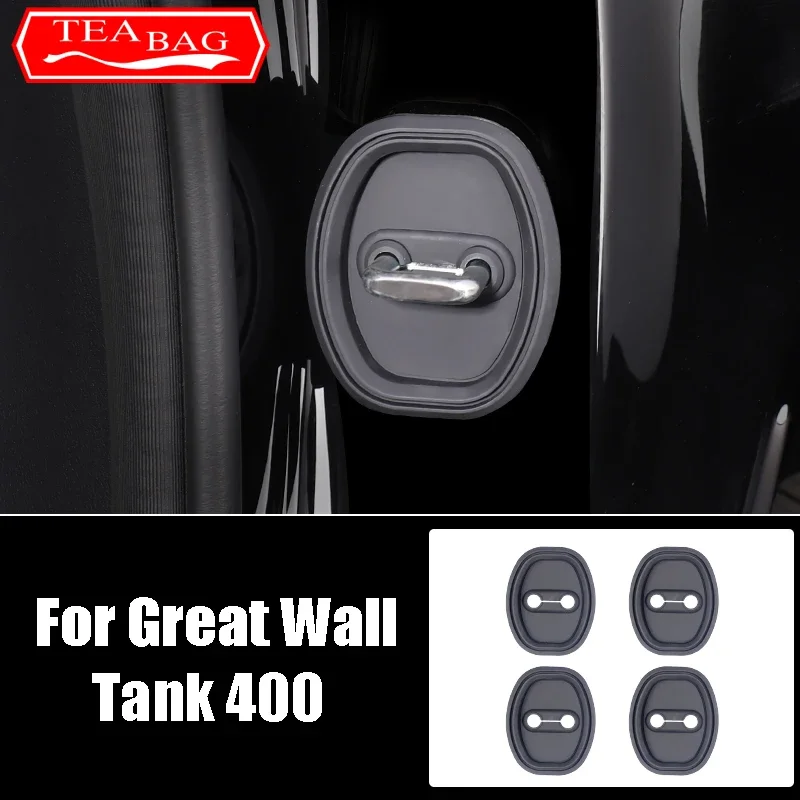 For Great Wall GWM Tank 400 2024 2023 Car Styling Door Shock Absorber Pad Anti-Rattle Silicone Door Lock Cover Auto Accessories
For Great Wall GWM Tank 400 2024 2023 Car Styling Door Shock Absorber Pad Anti-Rattle Silicone Door Lock Cover Auto Accessories