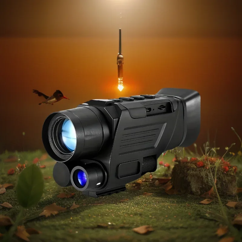 Усовершенствованный монокулярный наблюдер ночного видения, дальность действия 800 м и двойной зум, фото 36 МП для исследования на открытом воздухе
Усовершенствованный монокулярный наблюдер ночного видения, дальность действия 800 м и двойной зум, фото 36 МП для исследования на открытом воздухе