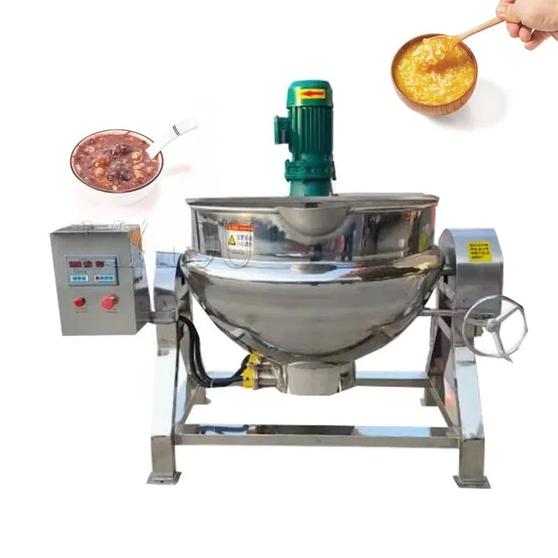 100L 200L Jam Mixer Pot Electric Kettle Cooking Kettle Industrial Cooker Stainless Steel Jacket Kettle
100L 200L Jam Mixer Pot Electric Kettle Cooking Kettle Industrial Cooker Stainless Steel Jacket Kettle