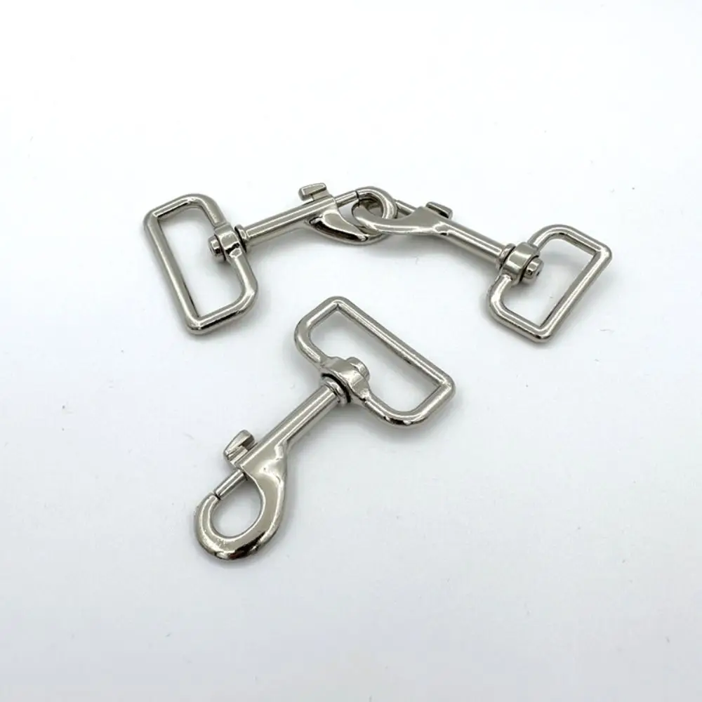 4pcs New Rotating Snap Hook Zinc Alloy Luggage Hardware Accessories Trigger Clips Belt Keychain Leather Strap
4pcs New Rotating Snap Hook Zinc Alloy Luggage Hardware Accessories Trigger Clips Belt Keychain Leather Strap
