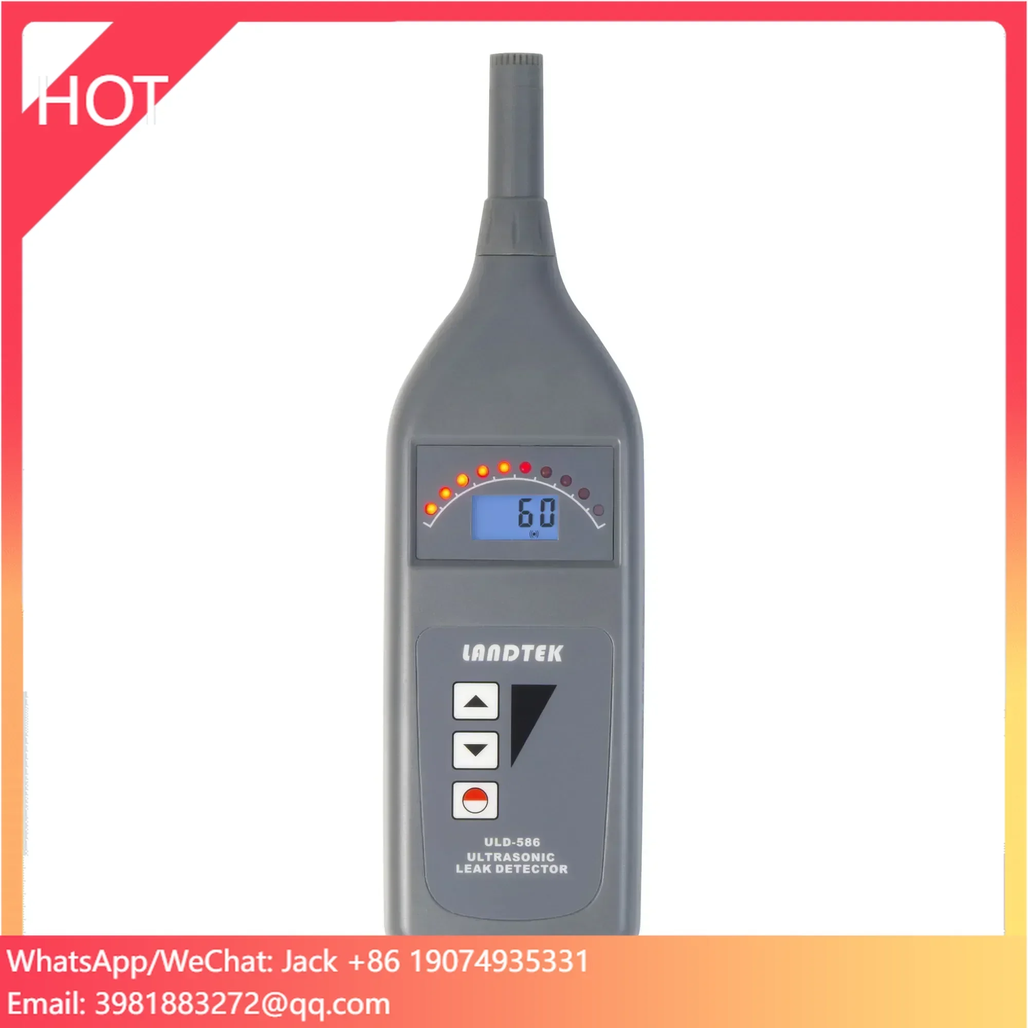 ULD-586 Ultrasonic Leak Detection Equipment underground Water Leak Detector
ULD-586 Ultrasonic Leak Detection Equipment underground Water Leak Detector