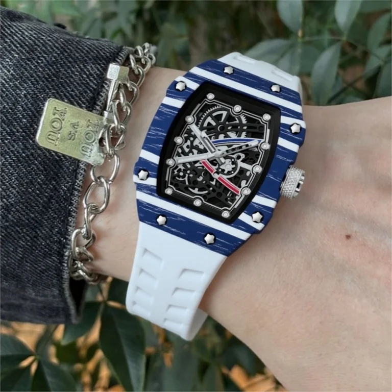Personality Rubber Tonneau Trendy Ultra-Thin Shape Quartz Watch Men Fashionable Belt Stylish Wristwatch Hot Timepiece AAA Clock
Personality Rubber Tonneau Trendy Ultra-Thin Shape Quartz Watch Men Fashionable Belt Stylish Wristwatch Hot Timepiece AAA Clock
