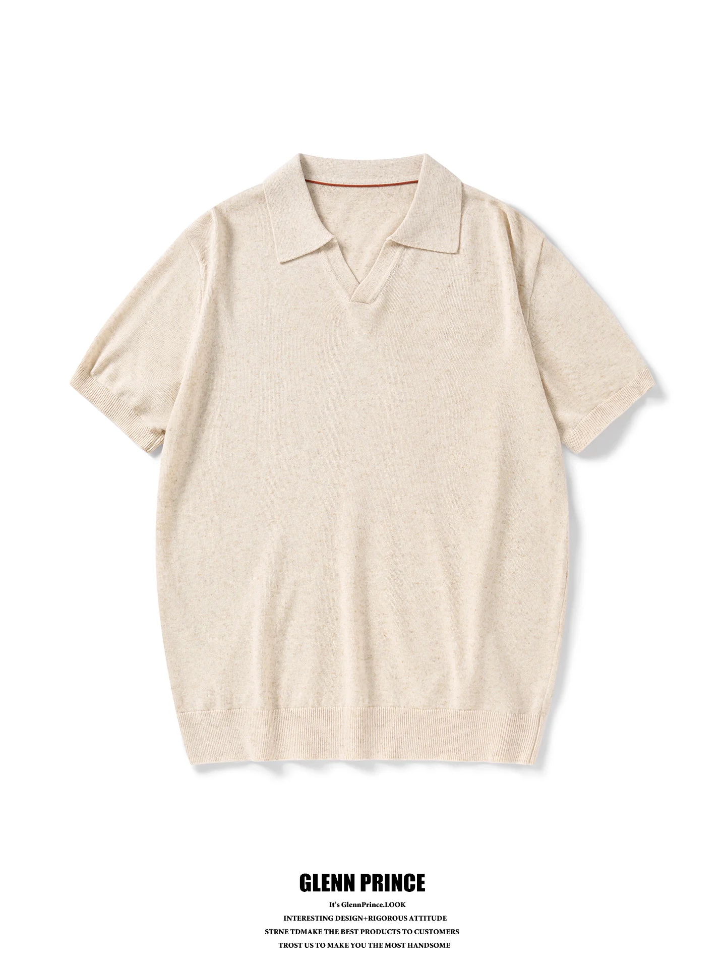 GPstudio Men's Cleanfit Business Knitted Short Sleeve T-Shirt Linen Seersucker Neck Half Sleeve Summer Casual Wear
GPstudio Men's Cleanfit Business Knitted Short Sleeve T-Shirt Linen Seersucker Neck Half Sleeve Summer Casual Wear