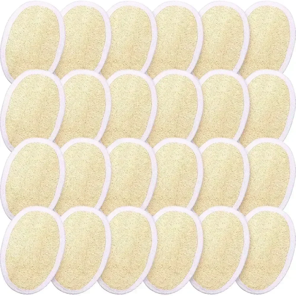24 Pcs Loofah Pack Loofah Pads Bulk for Facial Exfoliating Body Bath Shower Mini Sponge Pads Natural Scrubber Brush for Men
24 Pcs Loofah Pack Loofah Pads Bulk for Facial Exfoliating Body Bath Shower Mini Sponge Pads Natural Scrubber Brush for Men