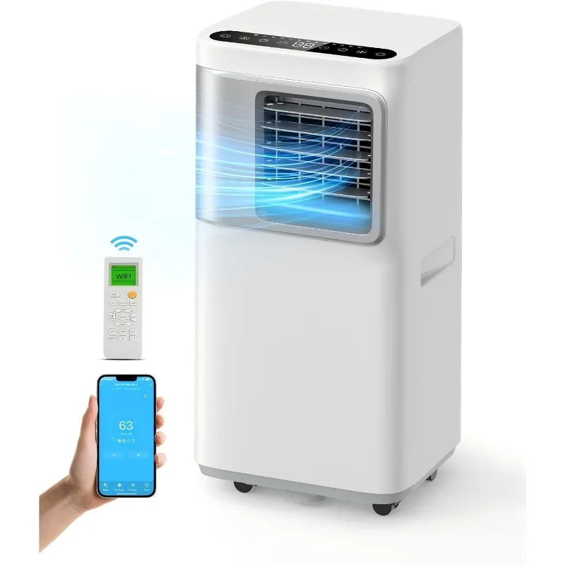 Air Conditioners 16,000 Btu AC Unit 5 in 1 Wifi Smart Air Conditioner with APP, Fan & Dehumidifier, Remote, 24H, Window
Air Conditioners 16,000 Btu AC Unit 5 in 1 Wifi Smart Air Conditioner with APP, Fan & Dehumidifier, Remote, 24H, Window