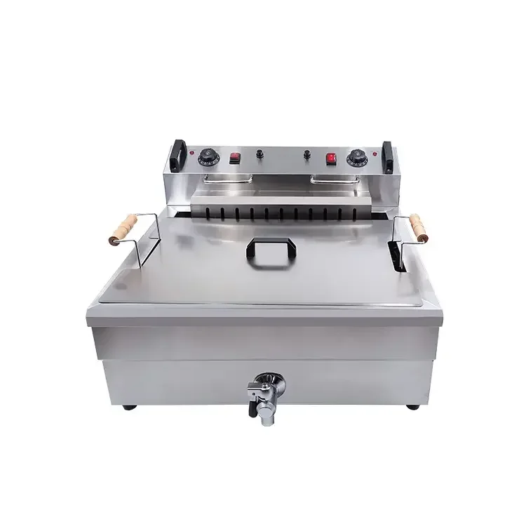 #For Good Quality Commercial Stainless Steel 30L electric Deep Fryer Used for French fries and fried chicken Fryer
#For Good Quality Commercial Stainless Steel 30L electric Deep Fryer Used for French fries and fried chicken Fryer