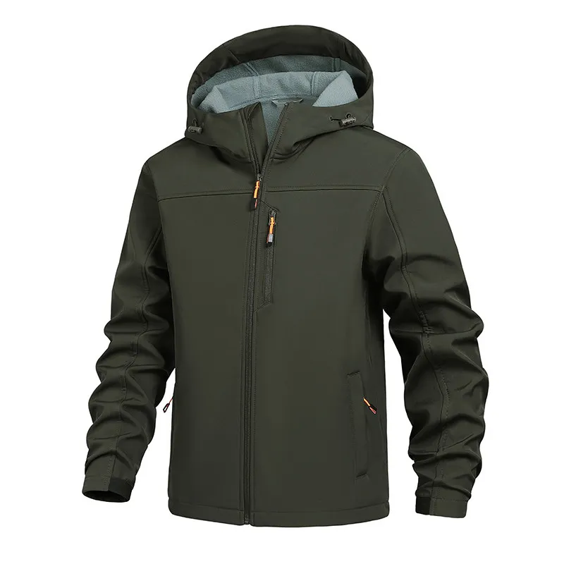 Men's Casual Hooded Soft ell Jaet Spring Autumn Outdoor Windproof Polyester Fiber Fill Stand Fit Commute Daily Wear
Men's Casual Hooded Soft ell Jaet Spring Autumn Outdoor Windproof Polyester Fiber Fill Stand Fit Commute Daily Wear