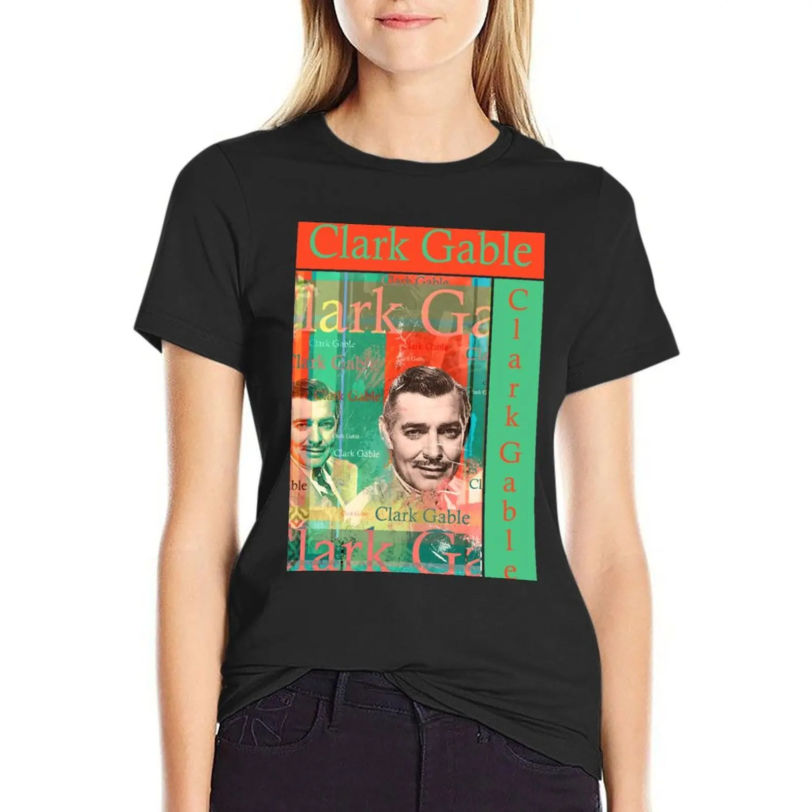 aesthetic Clark Gable portrait, famous American actor T-Shirt quick-drying summer clothes designer clothes Women luxury
aesthetic Clark Gable portrait, famous American actor T-Shirt quick-drying summer clothes designer clothes Women luxury