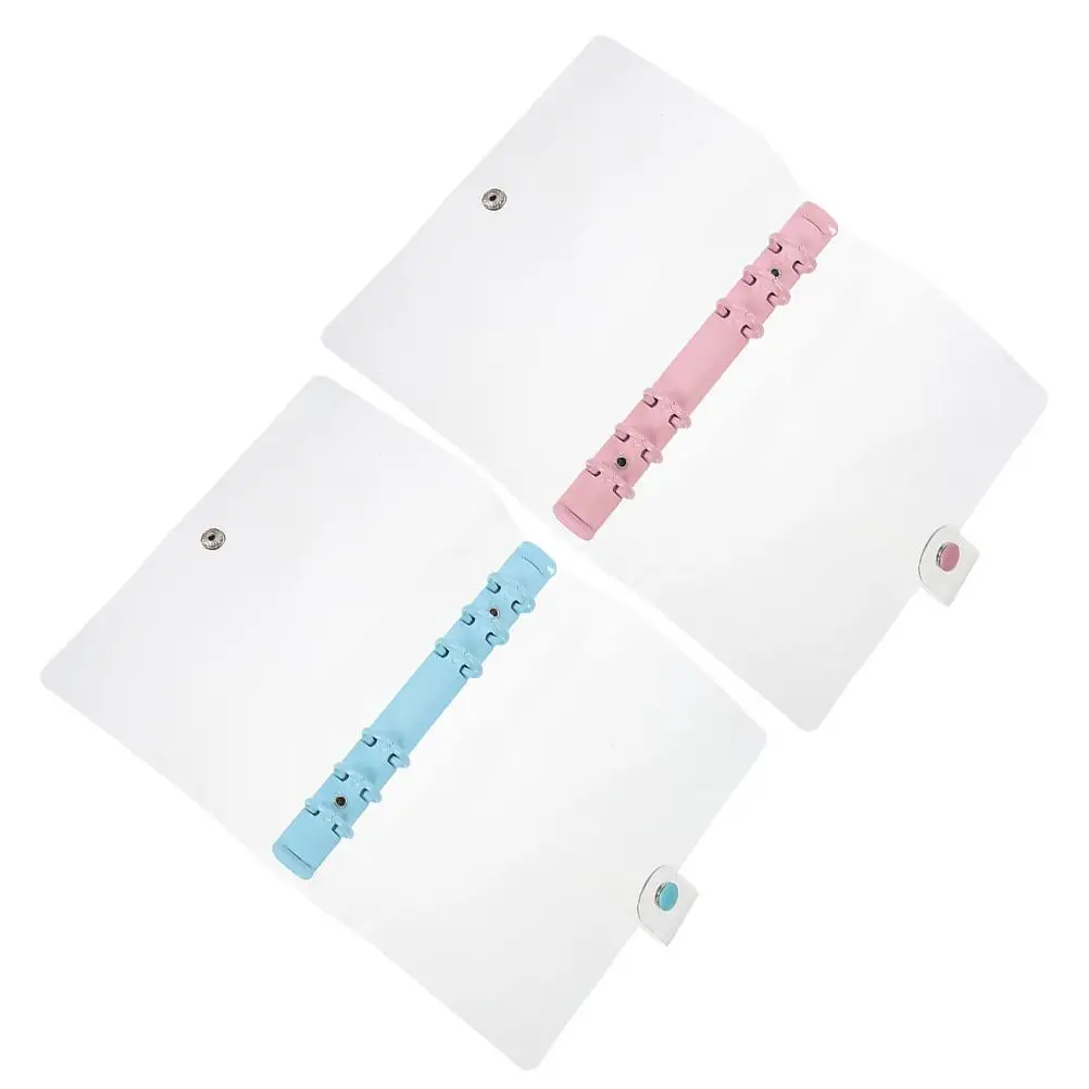 2 Pcs PVC Binder Notebook Clear Shell Document Folder File Organizer Protective Covers Cute Planner Binders School Office Use
2 Pcs PVC Binder Notebook Clear Shell Document Folder File Organizer Protective Covers Cute Planner Binders School Office Use