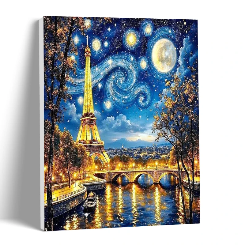 CHENISTORY Paint By Number Starry Sky Tower Scenery Kits For Adults Handpainted DIY Coloring By Number Home Decoration
CHENISTORY Paint By Number Starry Sky Tower Scenery Kits For Adults Handpainted DIY Coloring By Number Home Decoration