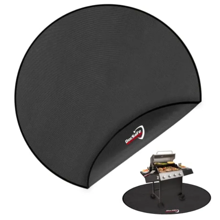 60 x 60 Inch Round Under Grill Mat, Large 4 Layers Fire Pit Mat, Fireproof Mat Heat Insulated Protector for Deck, Patio, Grass,
60 x 60 Inch Round Under Grill Mat, Large 4 Layers Fire Pit Mat, Fireproof Mat Heat Insulated Protector for Deck, Patio, Grass,