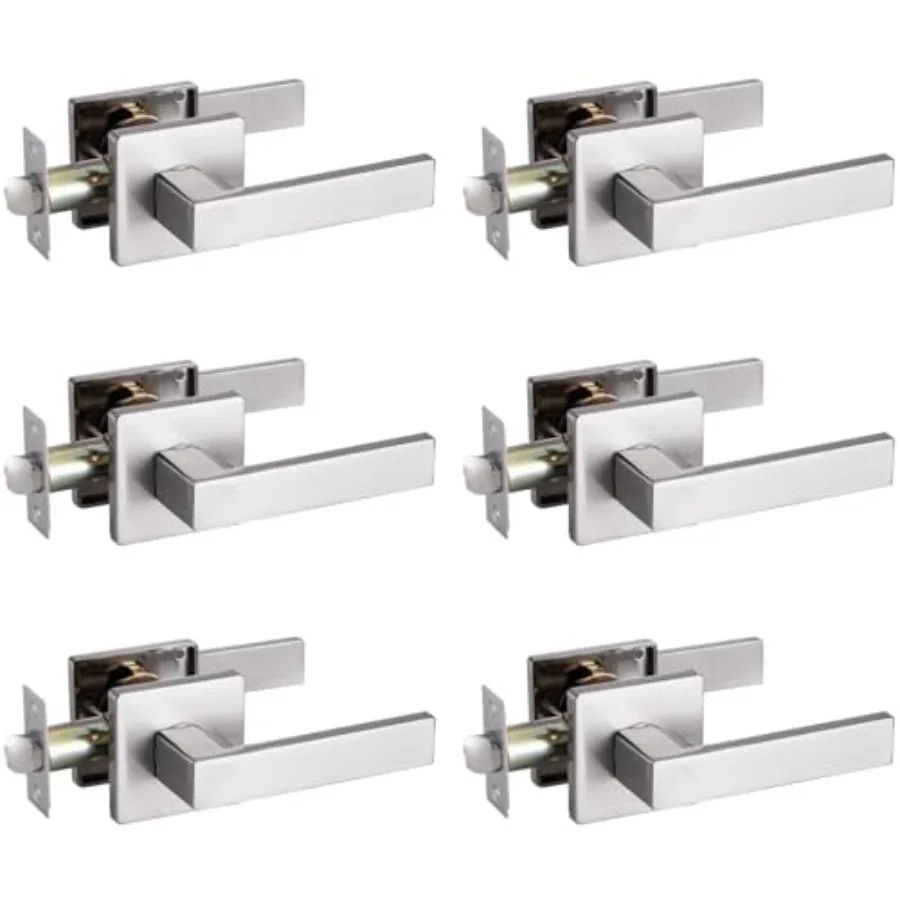 Passage Door Lever Dummy GreenShield Exterior Interior Door Handle for Hallway Closet Heavy Duty Non-Locking Lever Sets No Key
Passage Door Lever Dummy GreenShield Exterior Interior Door Handle for Hallway Closet Heavy Duty Non-Locking Lever Sets No Key