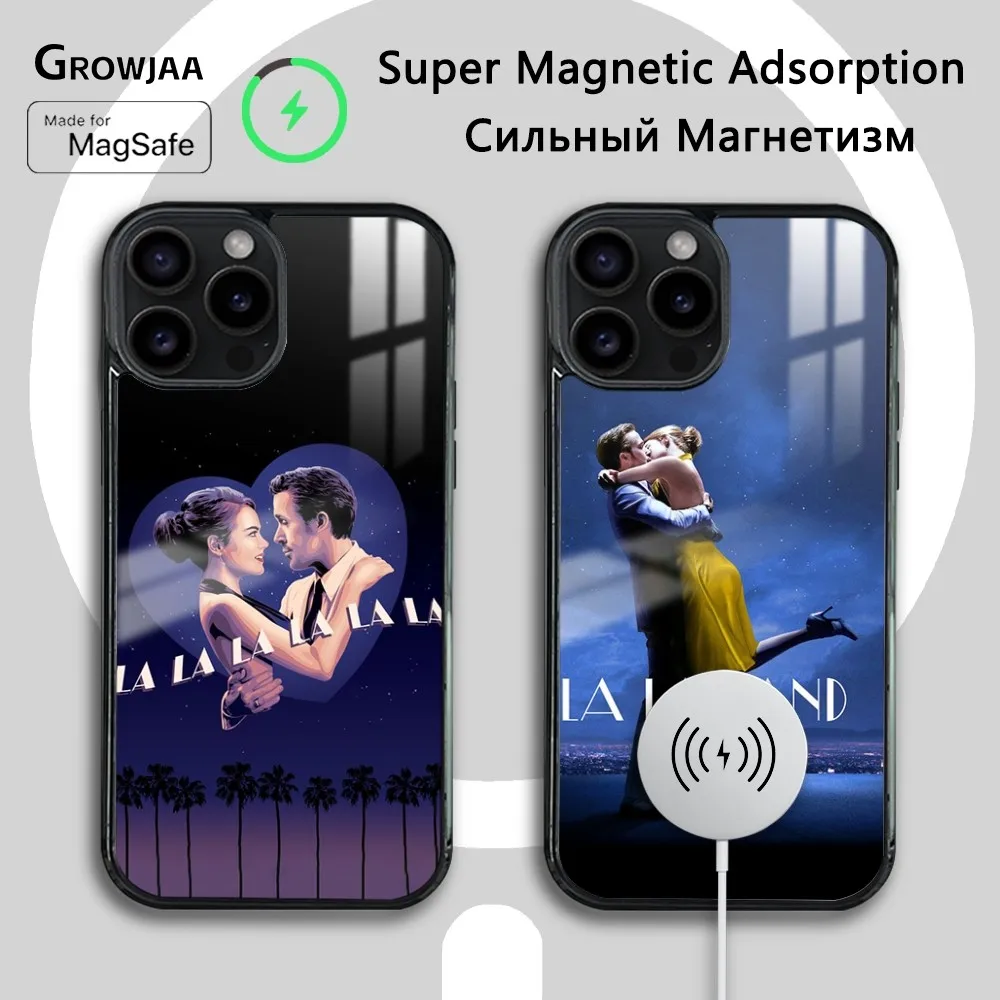 Movie L-La L-La Lands Phone Case For iPhone 16 15 14 13 12 11 Pro Max Plus Mini New Magsafe Mirror Wireless Magnetic Cover
Movie L-La L-La Lands Phone Case For iPhone 16 15 14 13 12 11 Pro Max Plus Mini New Magsafe Mirror Wireless Magnetic Cover