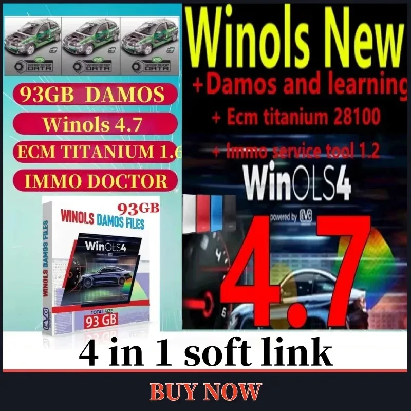 2023 WinOLS 4.51 Auto ECU +2020 Damos +ECM TITANIUM Chip Tuning SoftwareWith Plugins More Functions Send cd USB
2023 WinOLS 4.51 Auto ECU +2020 Damos +ECM TITANIUM Chip Tuning SoftwareWith Plugins More Functions Send cd USB