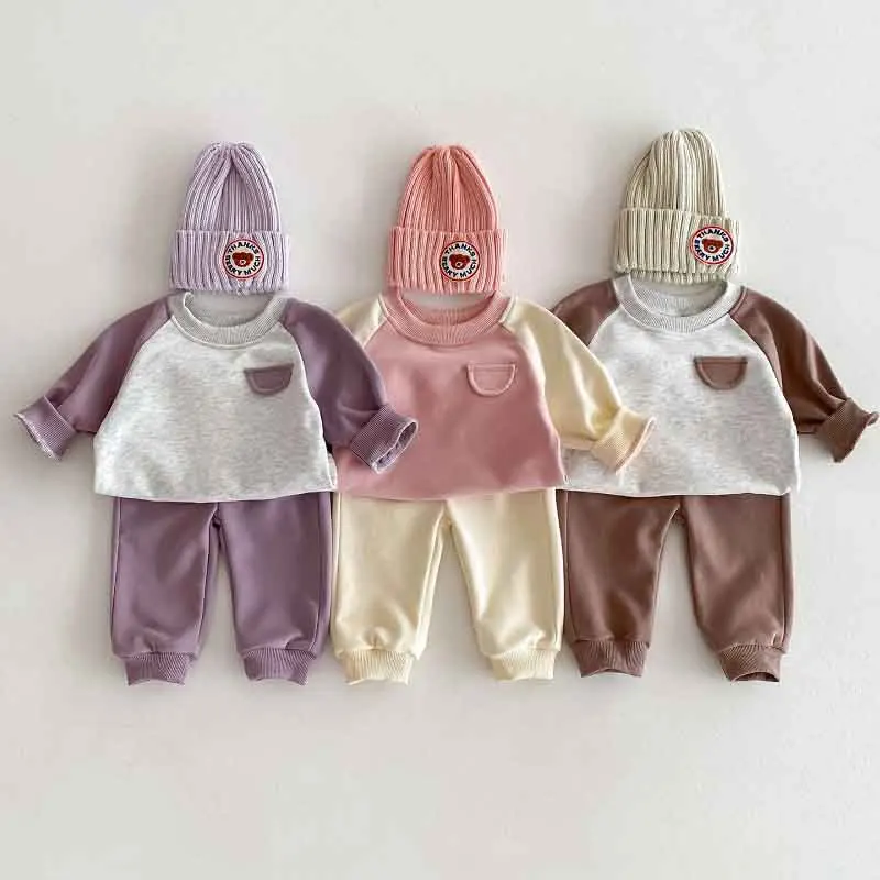 INS Fashion Baby Sweatshirt and Pant Set 0-4Years Kids Boy Girl Long Sleeve Patchwork Pullover Tops+Jogger 2PCS Spring Clothes
INS Fashion Baby Sweatshirt and Pant Set 0-4Years Kids Boy Girl Long Sleeve Patchwork Pullover Tops+Jogger 2PCS Spring Clothes