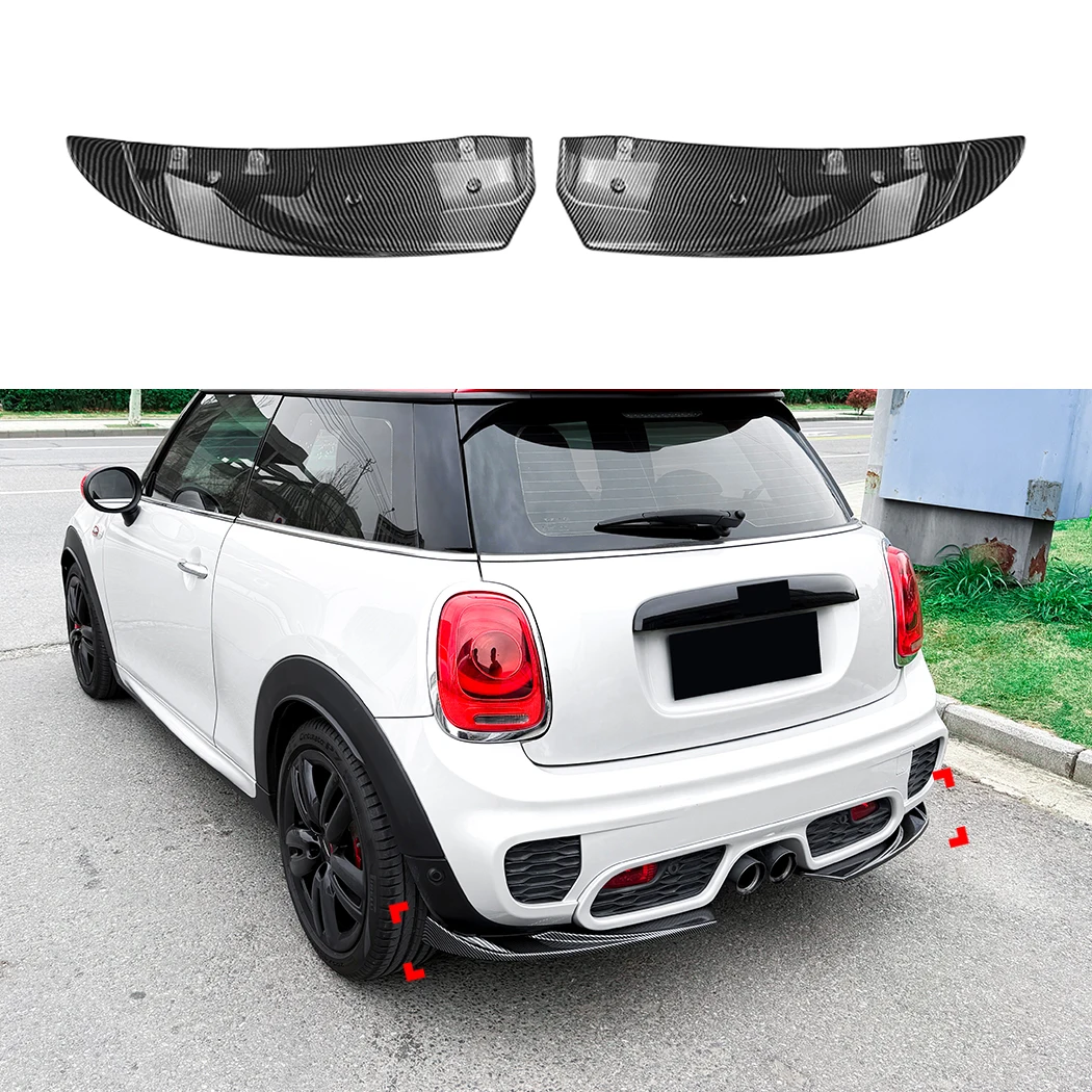 Car Rear Bumper Diffuser Lip Splitters Spoiler Rear Bumper Protector Guard For Mini Cooper F55 F56 F57 2014 2015 2016 2017-2021
Car Rear Bumper Diffuser Lip Splitters Spoiler Rear Bumper Protector Guard For Mini Cooper F55 F56 F57 2014 2015 2016 2017-2021