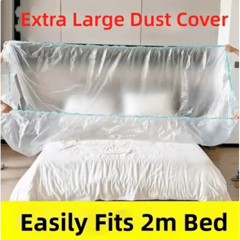 3Pcs Transparent Disposable Bed Dust Cover Waterproof Thick Plastic Furniture Protection Easy Application Elastic Edges
3Pcs Transparent Disposable Bed Dust Cover Waterproof Thick Plastic Furniture Protection Easy Application Elastic Edges