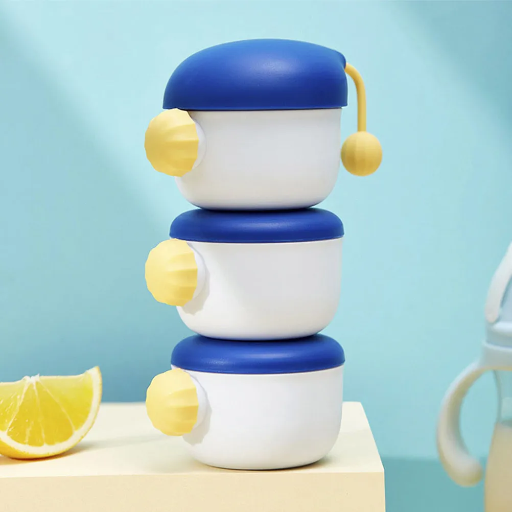 1Set Portable Stackable Baby Formula Dispenser Leakproof Milk Powder Container Travel Friendly Freshness Preserving Baby Food
1Set Portable Stackable Baby Formula Dispenser Leakproof Milk Powder Container Travel Friendly Freshness Preserving Baby Food
