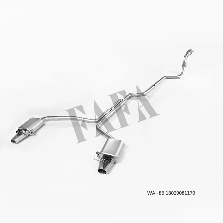 Высокопроизводительная выхлопная система Cat-Back для Audi A6 Allroad с электроклапаном и глушителем
Высокопроизводительная выхлопная система Cat-Back для Audi A6 Allroad с электроклапаном и глушителем