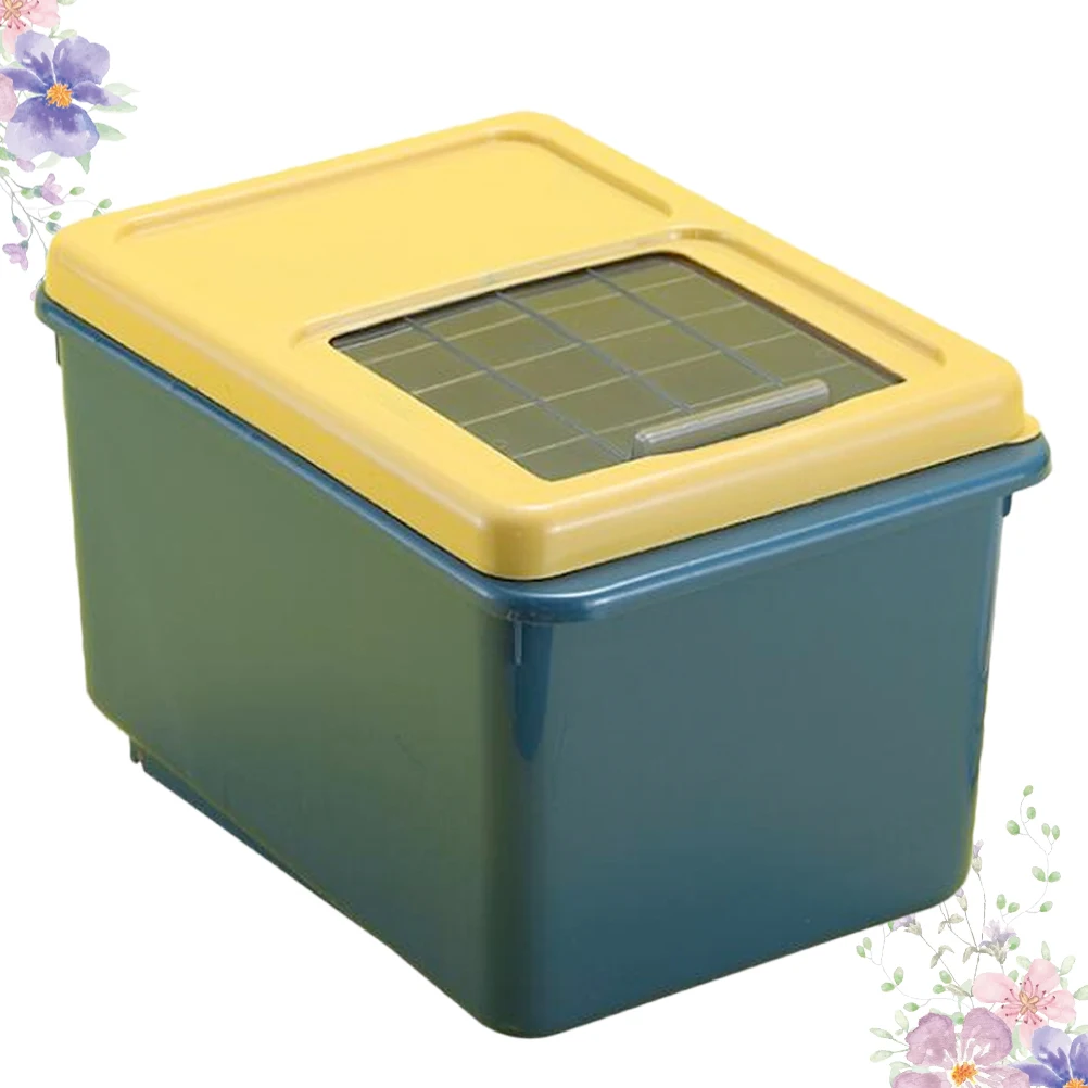 1pc Eco-Friendly Food Grade Plastic Insect Proof Moisture Proof Rice Barrel With Lid Box For Grains Soybean Household Sealed
1pc Eco-Friendly Food Grade Plastic Insect Proof Moisture Proof Rice Barrel With Lid Box For Grains Soybean Household Sealed