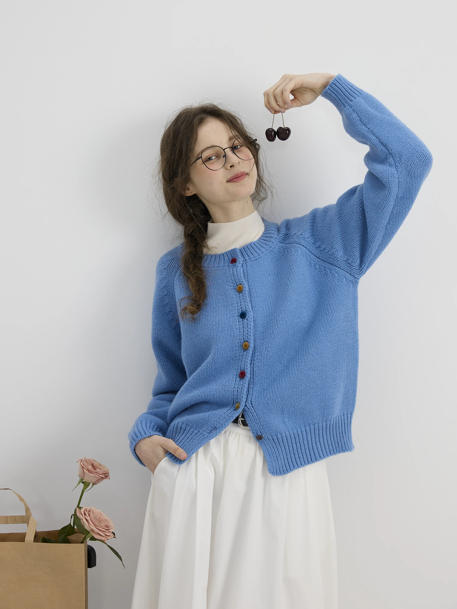 Willbewell Blue round Ne oulder Insert Sve Ribbed Knitted Sweater Button Color Blo Spring Autumn Winter Women's...
Willbewell Blue round Ne oulder Insert Sve Ribbed Knitted Sweater Button Color Blo Spring Autumn Winter Women's...