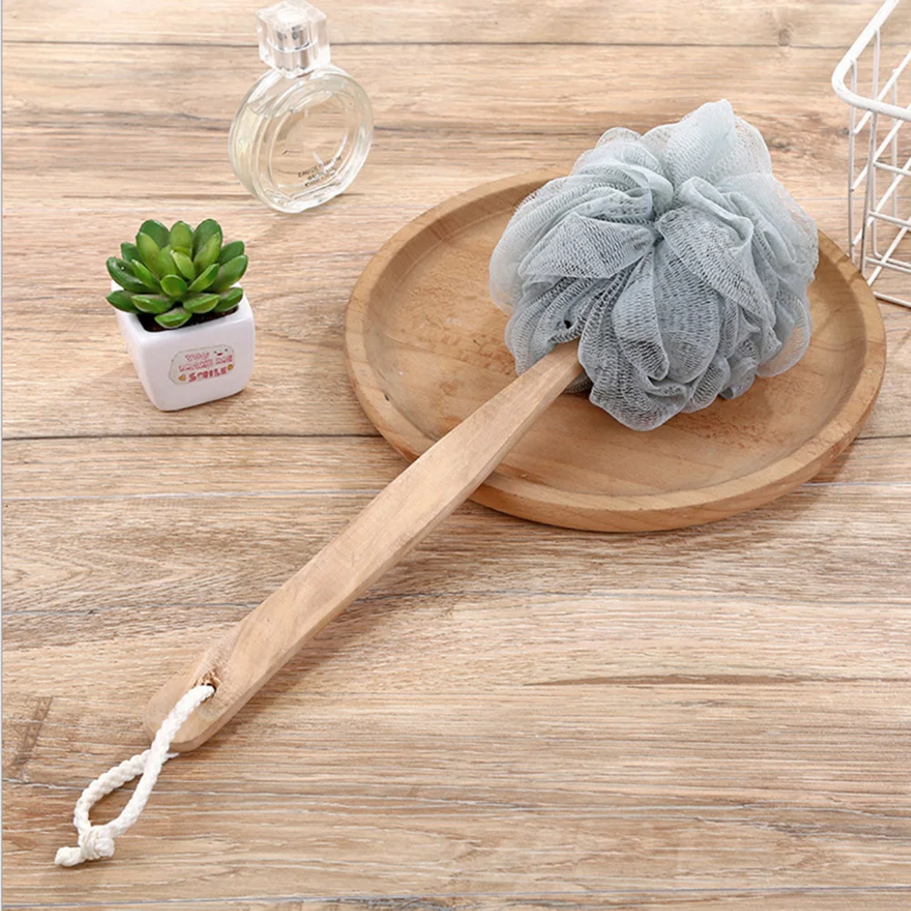 4Pcs Back Scrubber Wooden Handle Shower Bath Brush Soft Nylon Balls Deep Clean Body Exfoliating Brush Back Scrubber
4Pcs Back Scrubber Wooden Handle Shower Bath Brush Soft Nylon Balls Deep Clean Body Exfoliating Brush Back Scrubber