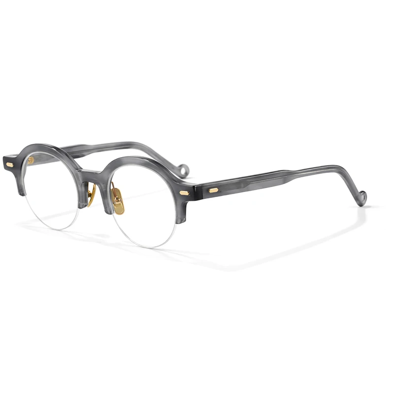 Fashion New Half Frame Acetate Glasses Men Optical Prescription Custom Eyeglass Women Myopia Computer Anti-blue Light Eyewear
Fashion New Half Frame Acetate Glasses Men Optical Prescription Custom Eyeglass Women Myopia Computer Anti-blue Light Eyewear