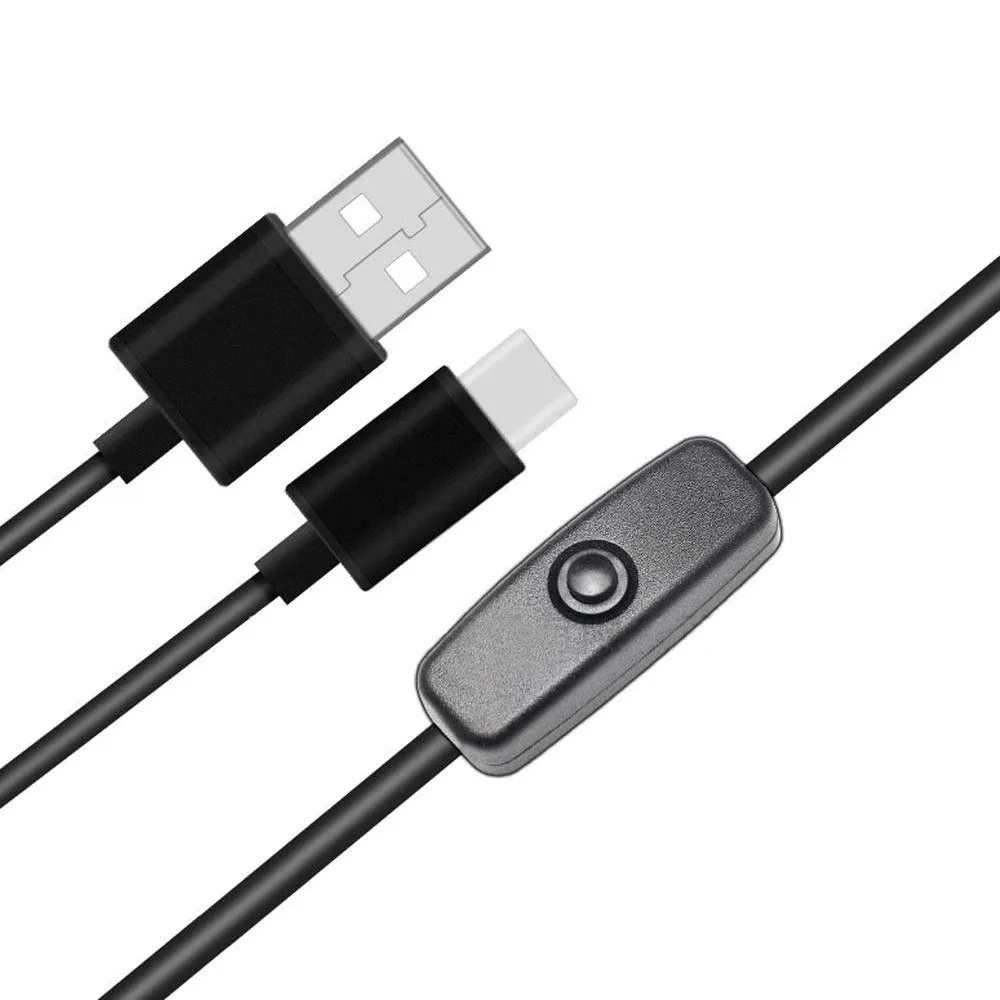 Выключатель питания, кабель USB Type-C, шнур питания 5 В, 3 А, переключатель Pi ВКЛ/ВЫКЛ для устройств USB Raspberry Pi, 4B, Type C
Выключатель питания, кабель USB Type-C, шнур питания 5 В, 3 А, переключатель Pi ВКЛ/ВЫКЛ для устройств USB Raspberry Pi, 4B, Type C