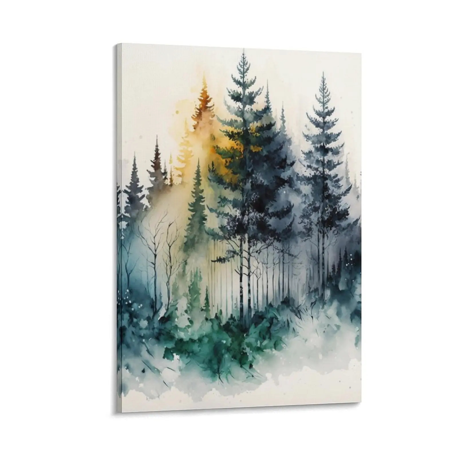 Winter Forest Trees Watercolor Canvas Painting office decoration wall decoration painting Decorative picture
Winter Forest Trees Watercolor Canvas Painting office decoration wall decoration painting Decorative picture