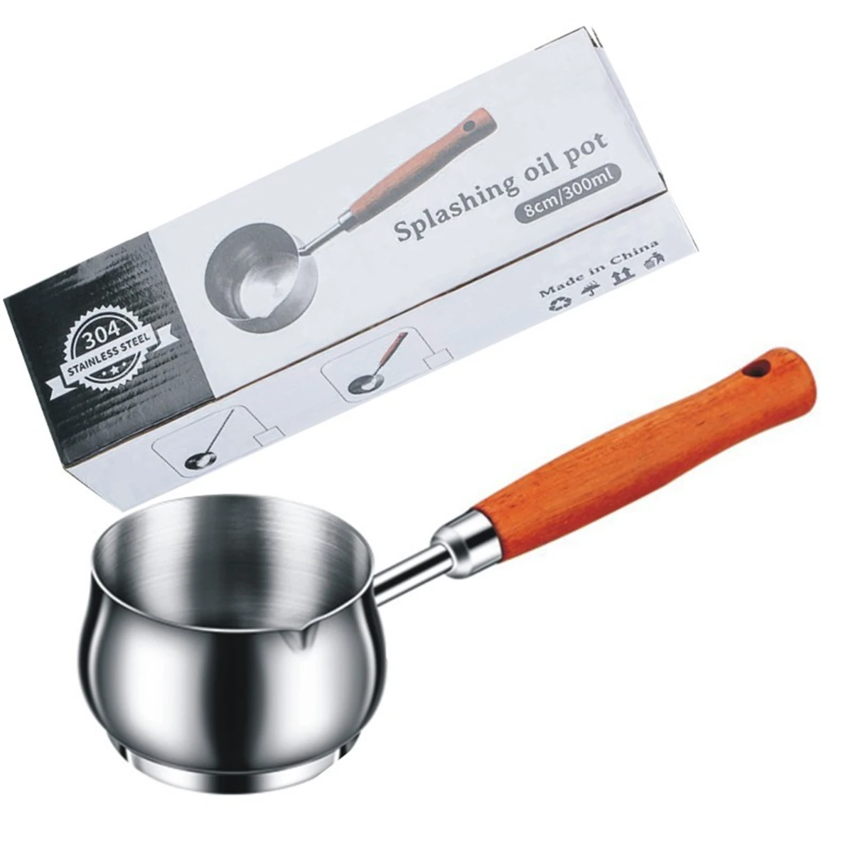 For Heating Milk Compact Cooking Pot Butter Warmer Perfect For Breakfast 22.4x5.7x7.2cm Butter Warmer Pot For Kitchen
For Heating Milk Compact Cooking Pot Butter Warmer Perfect For Breakfast 22.4x5.7x7.2cm Butter Warmer Pot For Kitchen