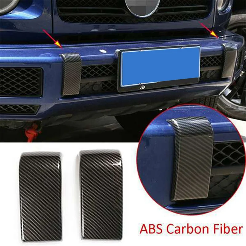 #414V 2 Pack Suitable for 2019-2020 Mercedes Benz G Class W463 G350 G55 G63 Front Bumper (Carbon Fiber Pattern)
#414V 2 Pack Suitable for 2019-2020 Mercedes Benz G Class W463 G350 G55 G63 Front Bumper (Carbon Fiber Pattern)