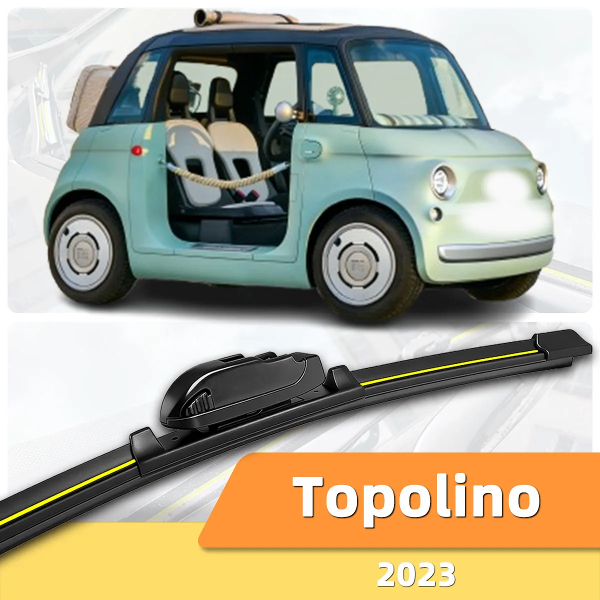 1PC Car Windshield Wiper Suitable For FIAT Topolino (2023) Natural Rubber High-Definition Silent Stable And Durable Car Wiper
1PC Car Windshield Wiper Suitable For FIAT Topolino (2023) Natural Rubber High-Definition Silent Stable And Durable Car Wiper