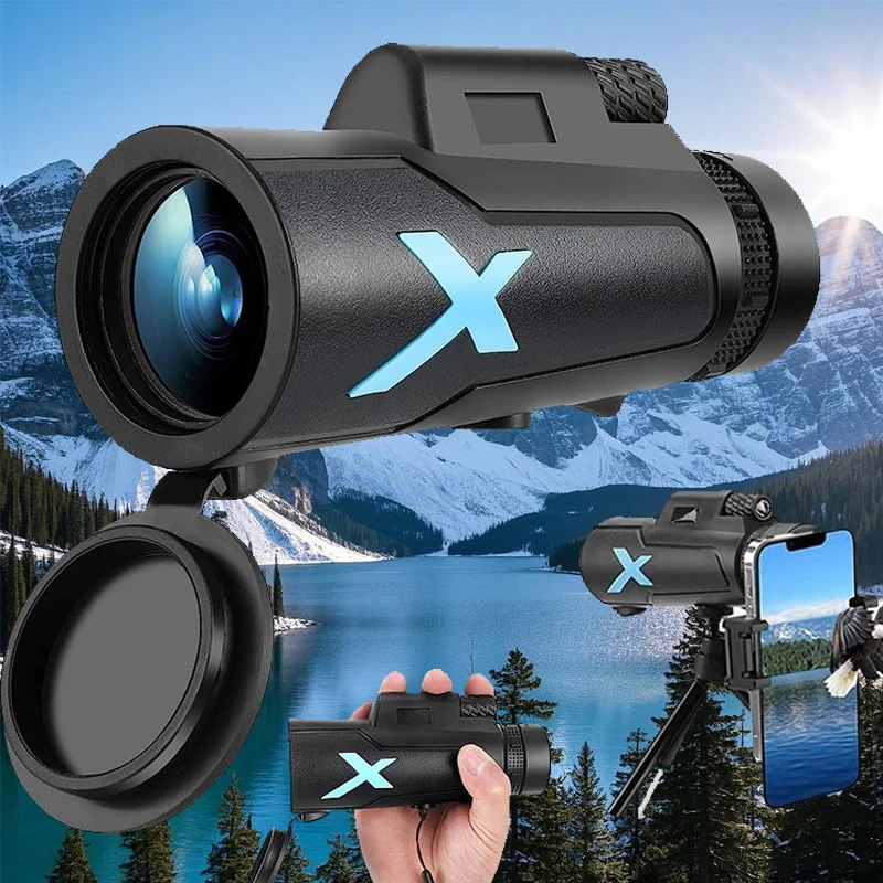 12X50 Portable Monocular Telescope Powerful Long-Distance HD Field of View for Outdoor Camping Hunting Observation
12X50 Portable Monocular Telescope Powerful Long-Distance HD Field of View for Outdoor Camping Hunting Observation