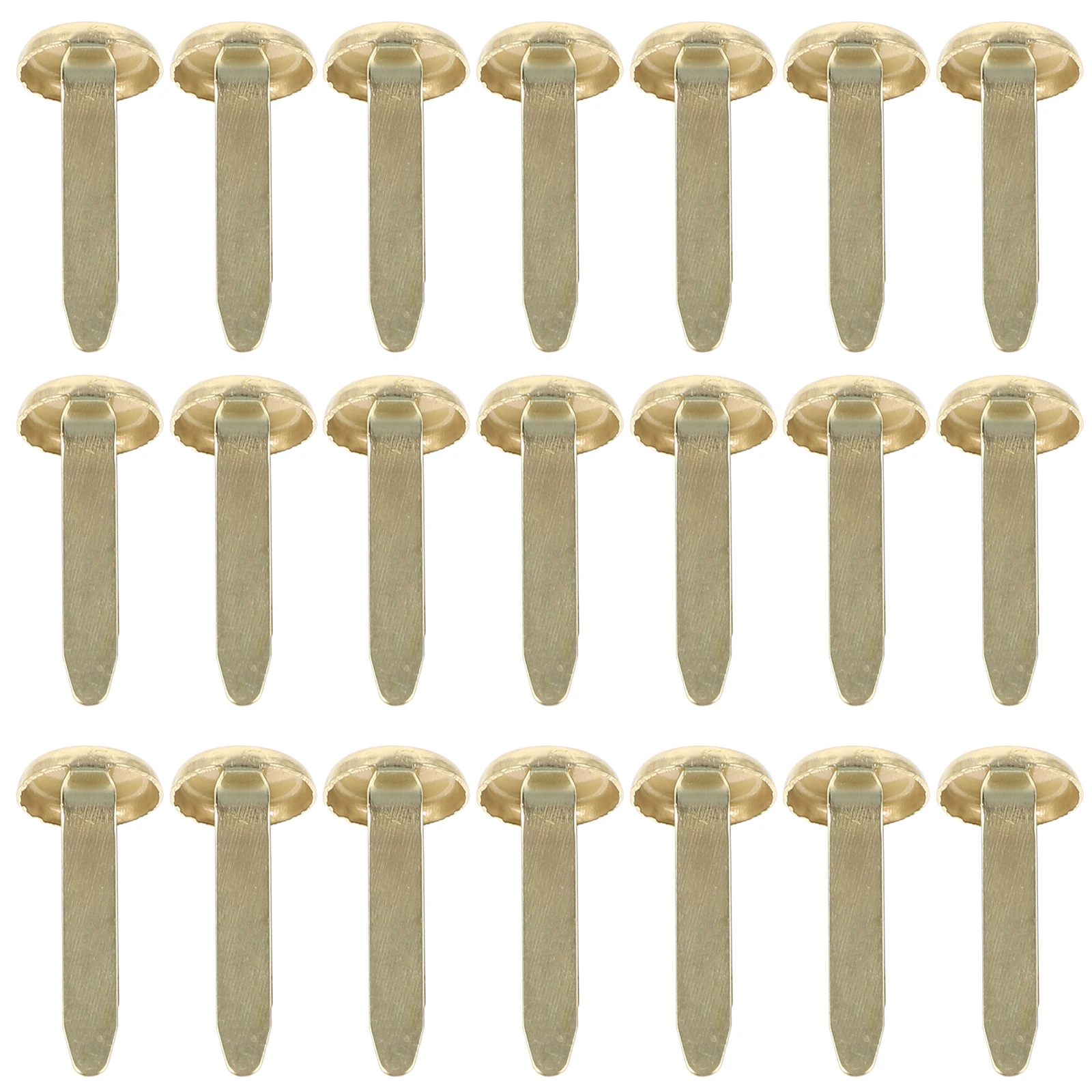 50pcs Double Prong Fasteners Round Craft Supplies Metal Paper Brads for Crafts Scrapbooking Card Making
50pcs Double Prong Fasteners Round Craft Supplies Metal Paper Brads for Crafts Scrapbooking Card Making