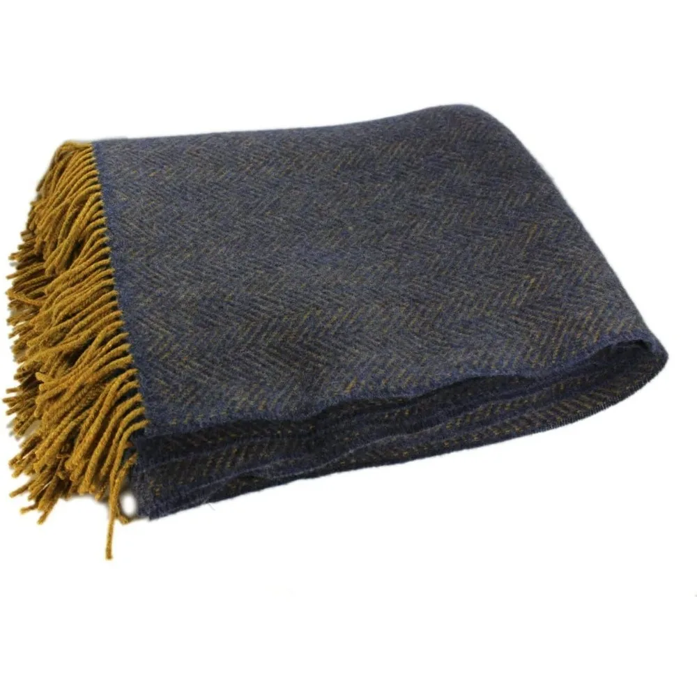 Premium Irish Cashmere & Merino Wool Blend Throw Blanket, 54" x 71 Inches, Soft Warm Feel
Premium Irish Cashmere & Merino Wool Blend Throw Blanket, 54" x 71 Inches, Soft Warm Feel