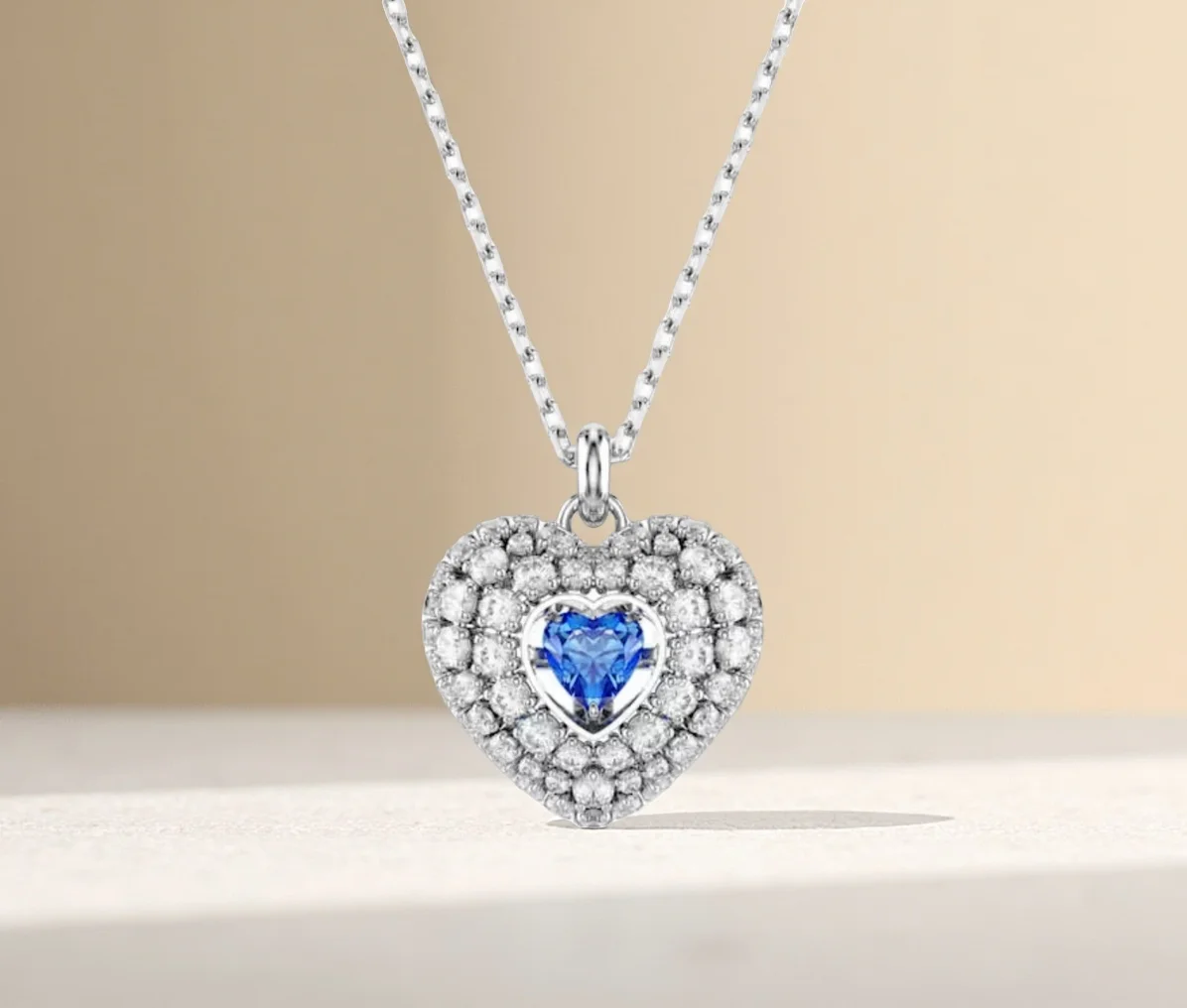 Silver Chain Sapphire Love Necklace s925 Inlaid Zircon Valentine's Day Confession Gift Light Luxury Clavicle Chain Light Luxury
Silver Chain Sapphire Love Necklace s925 Inlaid Zircon Valentine's Day Confession Gift Light Luxury Clavicle Chain Light Luxury