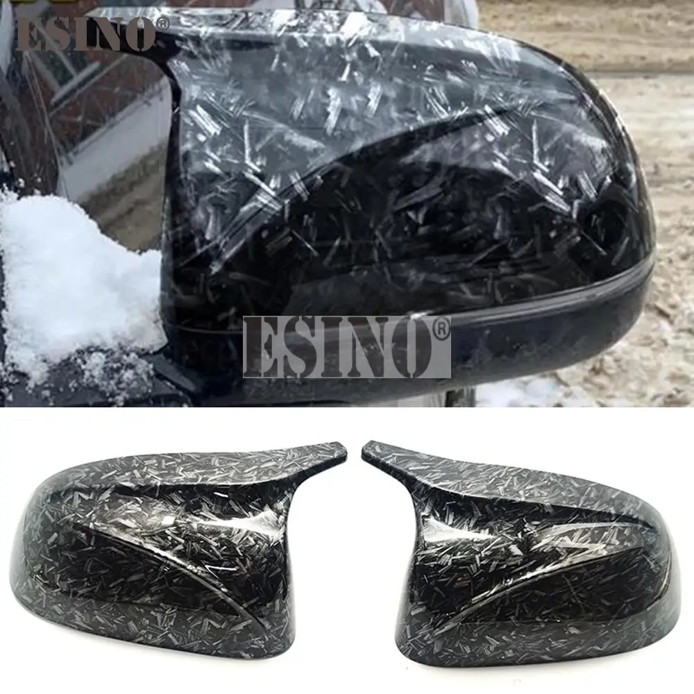 2 x ABS Forged Carbon Fiber Look Oxhorn Rearview Side Mirror Replacement Covers Cases For BMW G01 G02 G05 X3 X4 X5 2018 - 2022
2 x ABS Forged Carbon Fiber Look Oxhorn Rearview Side Mirror Replacement Covers Cases For BMW G01 G02 G05 X3 X4 X5 2018 - 2022