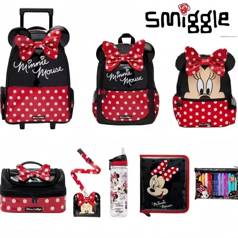 Genuine Australia Smiggle Minnie Backpack Stationery Bag Lunch Bag Anime Movie Peripherals Back-To-School Season Student Gift
Genuine Australia Smiggle Minnie Backpack Stationery Bag Lunch Bag Anime Movie Peripherals Back-To-School Season Student Gift
