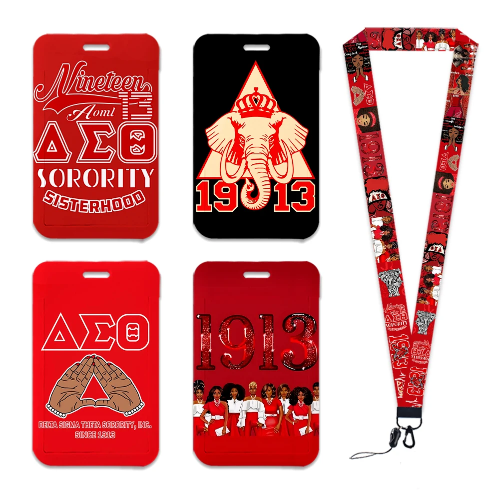 Delta Sigma Theta Sorority New Design Plastic Card Holders Keychain Work Card Bus Access Card Holder PVC Keychains Accessories
Delta Sigma Theta Sorority New Design Plastic Card Holders Keychain Work Card Bus Access Card Holder PVC Keychains Accessories