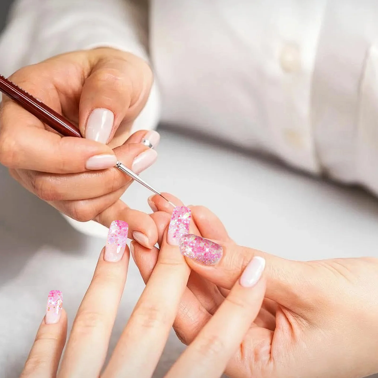 Nail Flakes Colored Manicure Powder Fine Texture For Valentine'S Day Nail Art Decoration Glitter For Nails Craft Glitter
Nail Flakes Colored Manicure Powder Fine Texture For Valentine'S Day Nail Art Decoration Glitter For Nails Craft Glitter