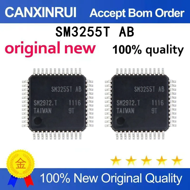 (5-100 pieces)Brand new spot SM3255T AB SM3255T QFP
(5-100 pieces)Brand new spot SM3255T AB SM3255T QFP