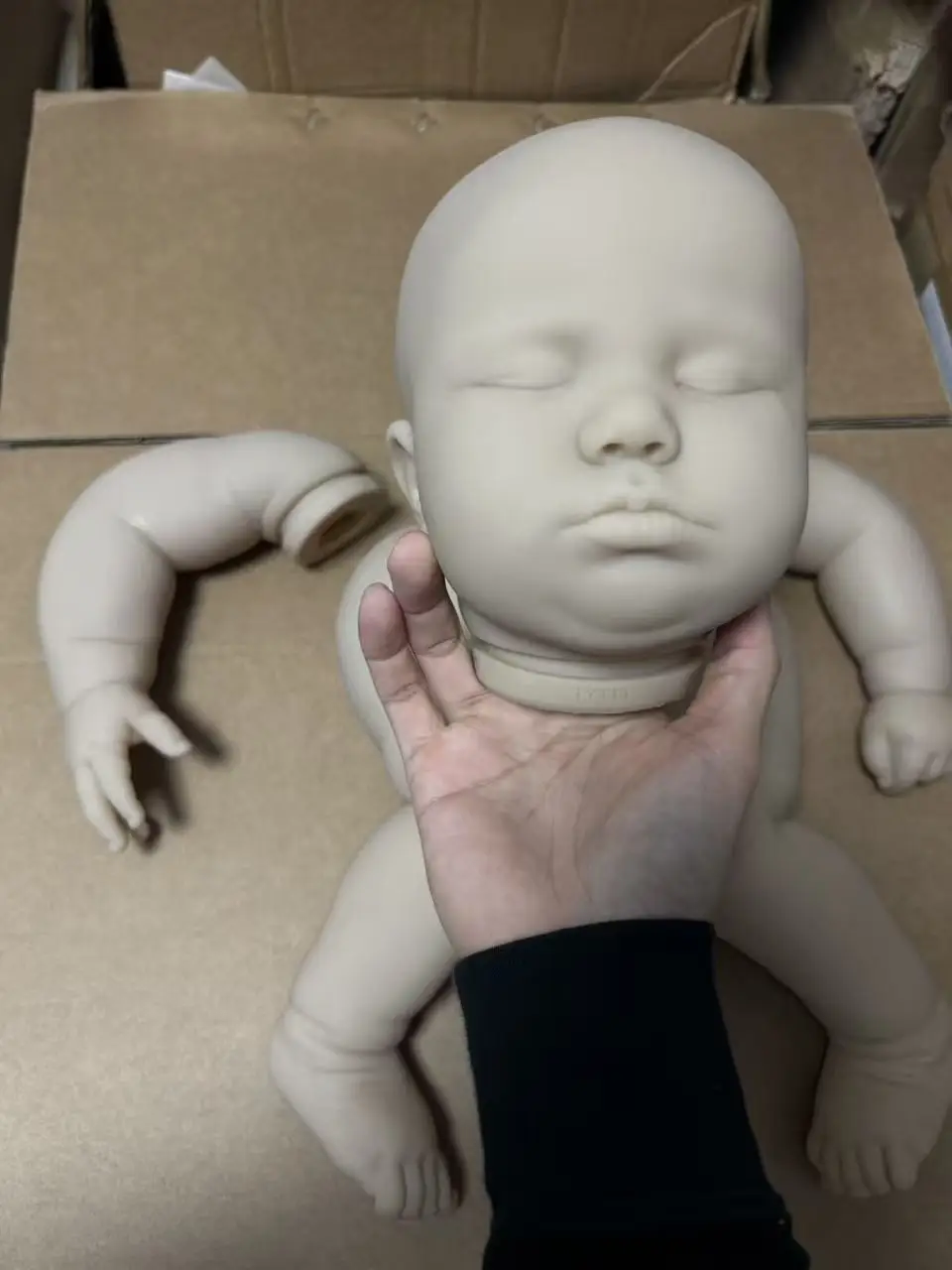 St.Store Limited Offer 23inches Reborn Doll JUNE 6 month Asleep Baby Unpainted Kit With Cloth Body
St.Store Limited Offer 23inches Reborn Doll JUNE 6 month Asleep Baby Unpainted Kit With Cloth Body