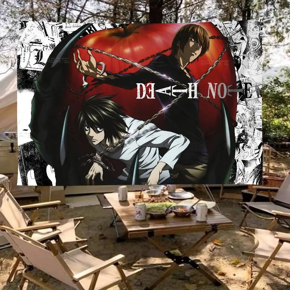 Anime Death Note DIY Flag For Family Group Photo Living Room Home Dorm Decor Wall Art Decor Banner
Anime Death Note DIY Flag For Family Group Photo Living Room Home Dorm Decor Wall Art Decor Banner