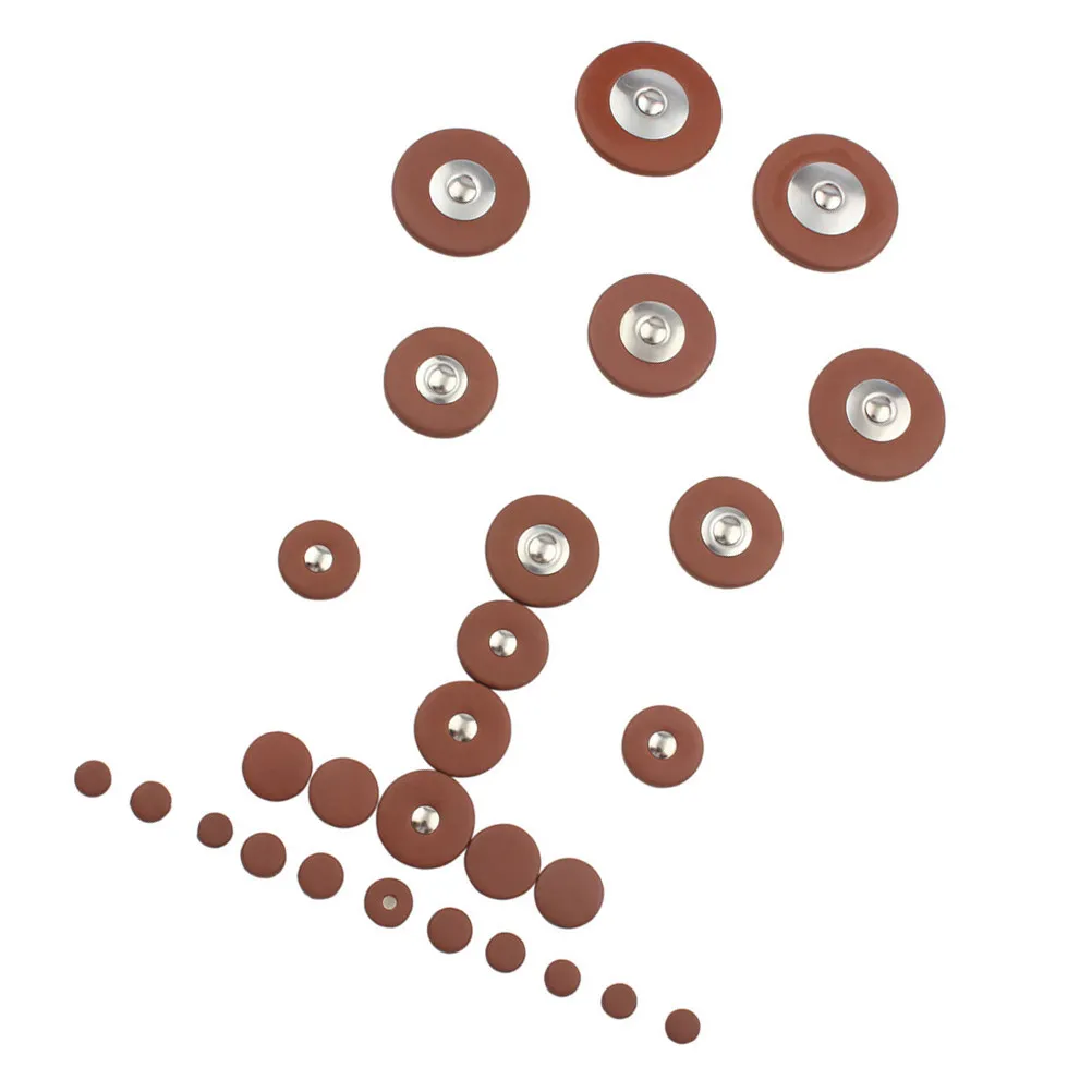 28Pcs Pads for Saxophone Replacement Cushions Set Standard Fit All Soprano Models Airtight Sealed High-Density Felt
28Pcs Pads for Saxophone Replacement Cushions Set Standard Fit All Soprano Models Airtight Sealed High-Density Felt